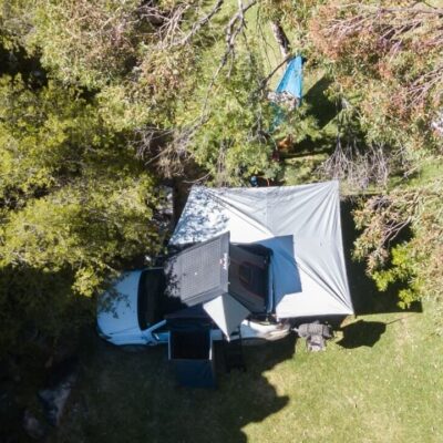 Alu Cab 2.6m 270° Shadow Awning RHS