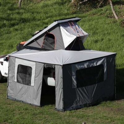 Alu Cab 2.6m 270° Shadow Awning Side Panels RHS