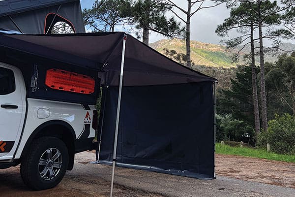Alu Cab Shadow Awning Universal Side Panel
