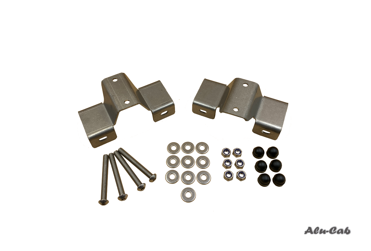 Alu Cab BRACKET KIT - SHOWER TO FRONT RUNNER ROOF RACK BRACKET KIT