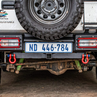 Des Sol Jimny Rear Bumper & Tow Bar – Gen 4 (3 Door & 5 Door)