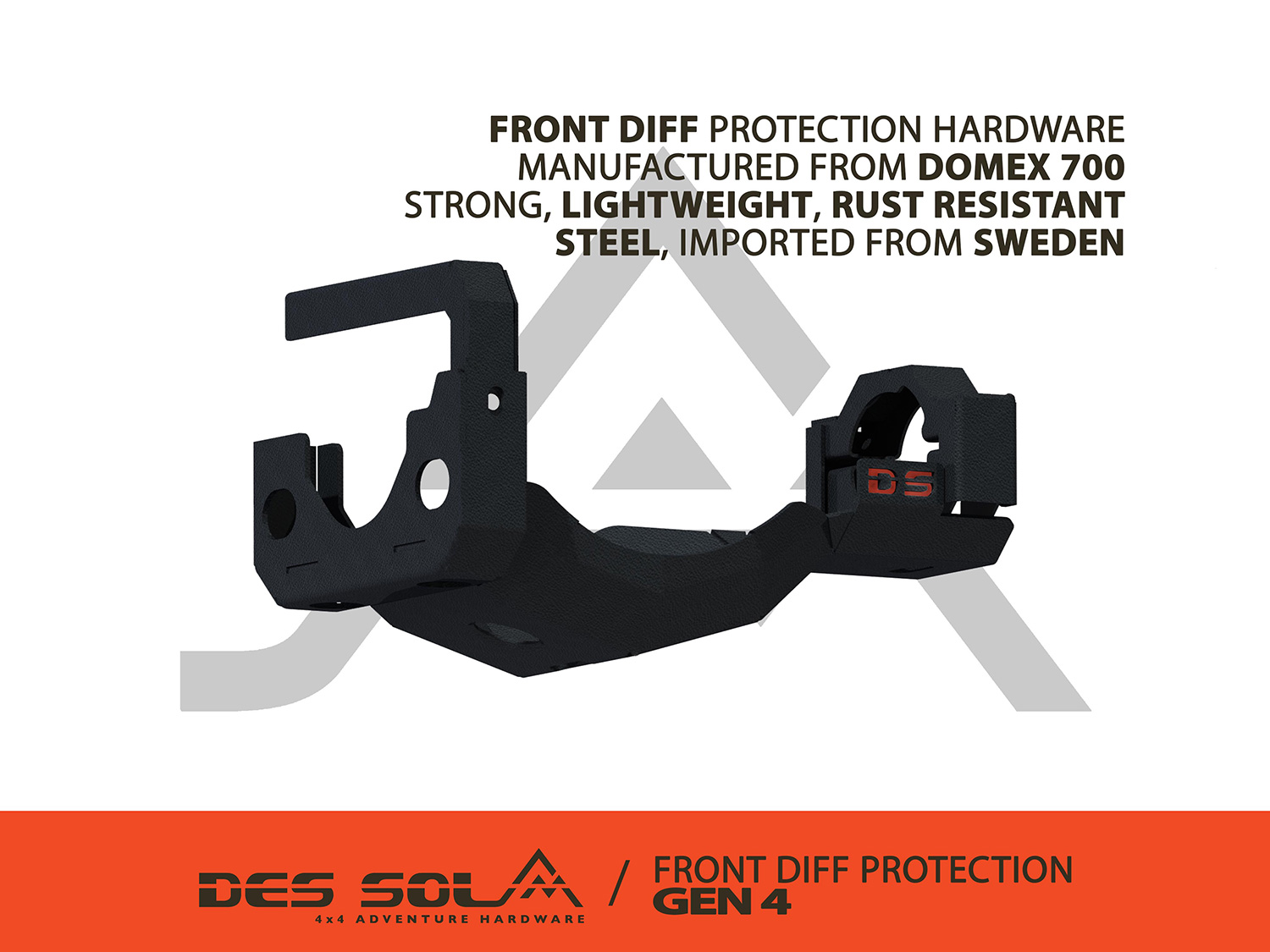 Des Sol Jimny Front & Rear Differential Underbody Protection – Gen 4 (3 Door & 5 Door)Des