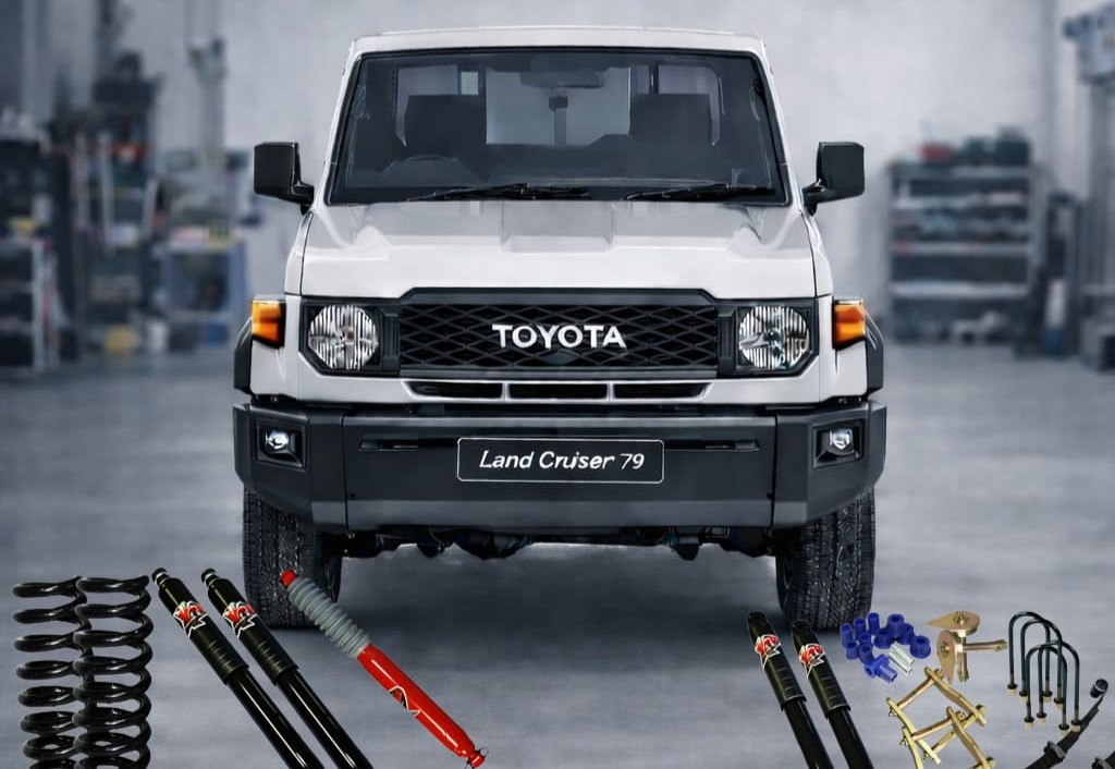 EFS XTR Suspension 50mm lift kit - Land cruiser 79 series (Previous GEN and current GEN)