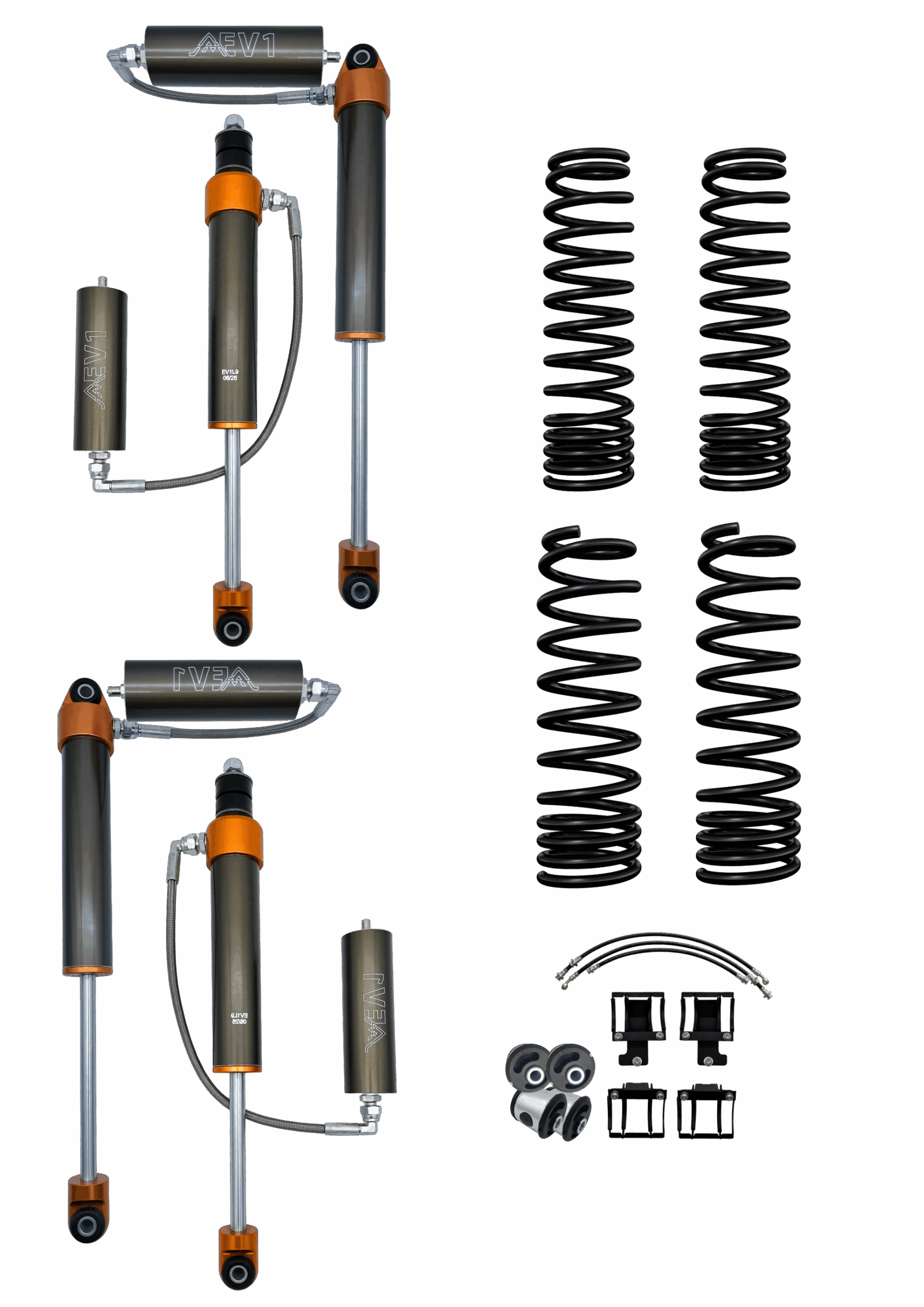 Des Sol Jimny Gen 3 EV1 50mm Suspension Lift Kit Pack 3